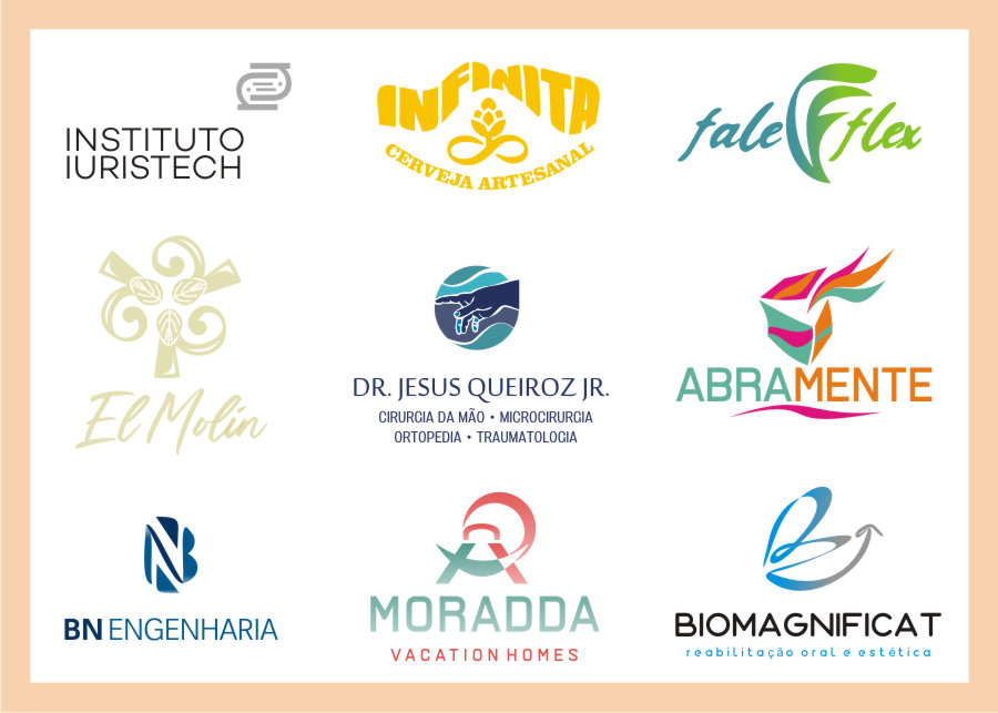 criação design de logo empresas diversos segmentos