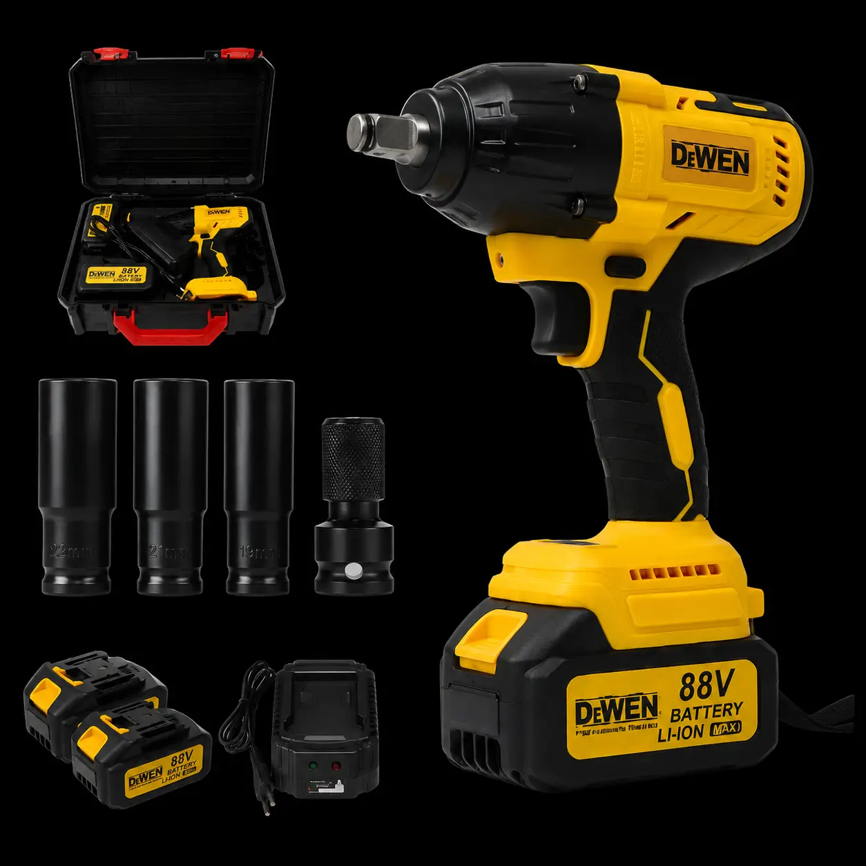 Chave de Impacto 21V Brushless